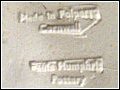 Paula Humphris Pottery Mark