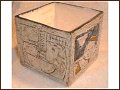 Troika Pottery - Cube Vase - Ann Lewis