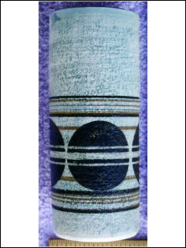Troika Pottery - Linda Hazel - Cylinder Vase